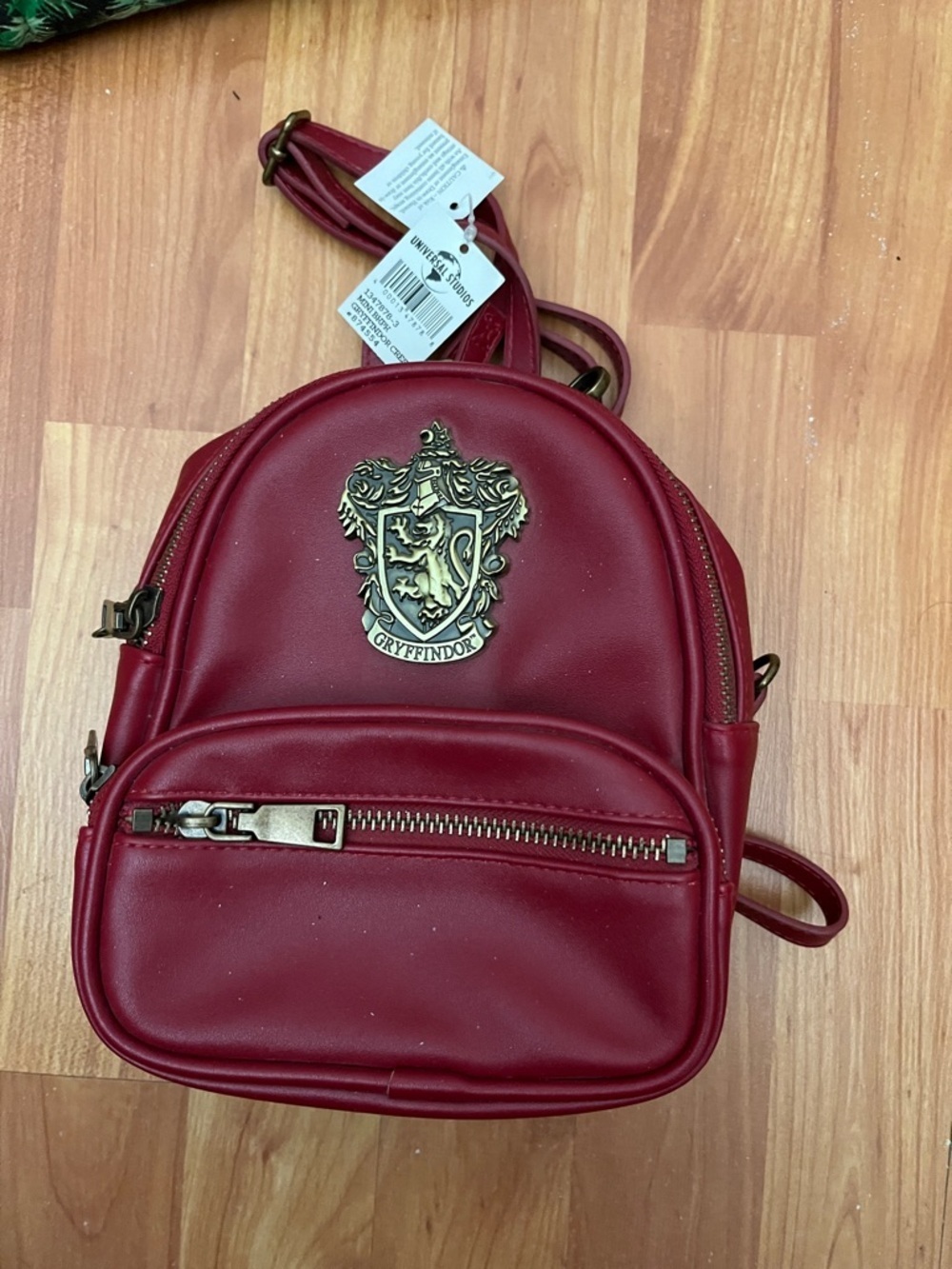 Harry Potter Gryffindor Crest Mini Backpack Purse NWOT